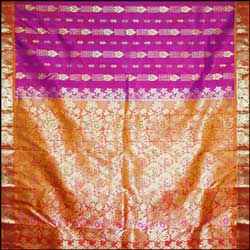 Click Here For Bigger Zoom - Majenta Colour Kanjeevaram Silk Saree (DSD-61)